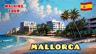 MALLORCA BALEARIC ISLANDS | PALMA NOVA & MAGALUF FULL WALKING TOUR | OCTOBER 2023
