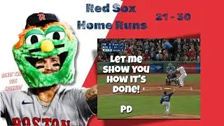 2025 Red Sox Home Runs 21&ndash;30 | Devers Bregman Crush Bombs
