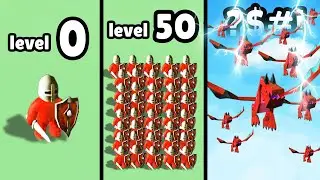 Draw Defence - MAX LEVEL ARMY UNLOCKED?