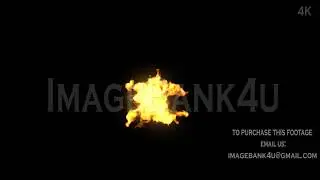 Explosion with alpha channel