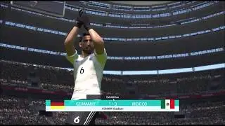 Germany vs Mexico | Goals and Highlights | FIFA World Cup 2018 PES Gameplay | 17/06/18