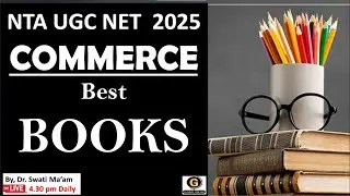 UGC NET Commerce Best Books List UGC NET Books I Commerce Study Material By Dr. Swati Maam