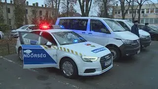 Három új rendőrautó került a 