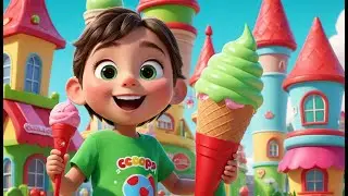 Learn Colors with Ice Cream Scoops &ndash; Magic Tower Surprise | Fun Kids Song | Color Learning Adventure