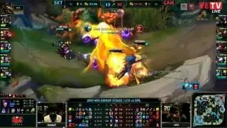 [highlight] GAM vs SKT | Gigabyte Adonis Marines