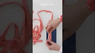 How to Sew Bias Binding Around a Corner #sewingtutorial