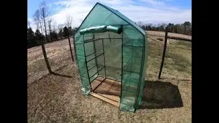 Installing a Seed Starting Greenhouse