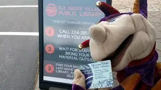 Elk Grove Library is open again for curbside pickup!
