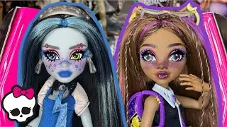BACK TO SCARE! Frankie Stein & Clawdeen Wolf Scarmester Style Burried Secrets 2 Doll Review