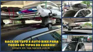 Racks de Teto e Auto Bikes para todos os tipos de carro!