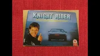 KNIGHT RIDER Brettspiel - Ein Mann und sein Auto gegen das Unrecht (1982) |Dan's Brettspielecke