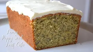 Lemon Poppy Seed Loaf Cake | Sundaebake