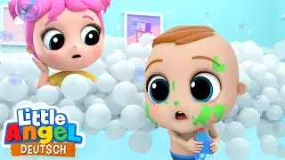 Hurra! Es ist Badezeit | Das Badelied | Little Angel Deutsch - Kinderlieder