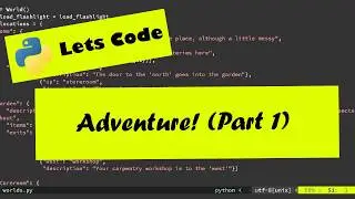 Playful Python: Let's play an adventure game! (Part 1)