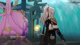 Open the road to the Ambrosial Arbor Cutscene Honkai Star Rail