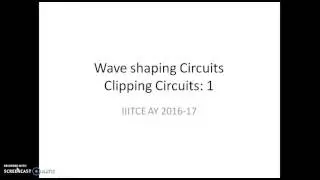 38 Wave shaping circuits1