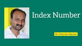 Index Numbers #1                        Introduction to index numbers |definition