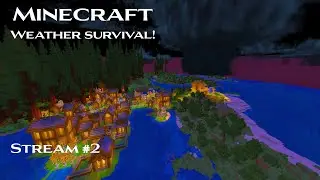A HURRICANE took EVERYTHING! | Minecraft - Livestream #2