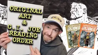 G.I. Joe Energon Universe Reading Order & New Tom Reilly Original Art (Joevember Week 2)
