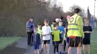 South Manchester junior parkrun #63 (Santa Is Coming To Town - Kylie Minogue)