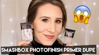 SMASHBOX PHOTO FINISH PRIMER DUPE | Palladio Beauty Foundation Primer | Drugstore dupes