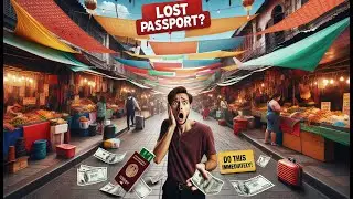 Lost Your Passport Abroad? Do THIS Immediately! 🚨