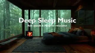 Deep Sleep Music - Healing of Stress, Anxiety and Depressive &bull; Rain Sounds and Soothing Piano Music