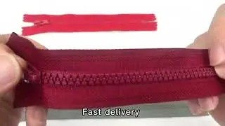 plastic zipper