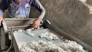 Cotton ginning machine work