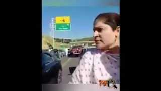 Colonel Wife Fighting With Traffic Police Viral Video | Raaz TV Official