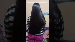 hair smoothing permanent treatment #daily #viral #haircare#youtubeshorts