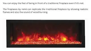 Remii &ndash; Best Electrical Fireplaces