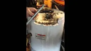 Stuck Water Heater Nipple Removal