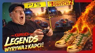 Grid Legends Switch 2 vs PS5 - por&oacute;wnanie grafiki na żywo!