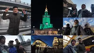 Warsaw, The Capital City Of Poland🇵🇱 || First Time Visiting Warsaw || #christmas || 19th Vlog.