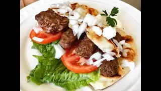 SERBIAN KEBOB RECIPE / CEVAPCICI with side of 
