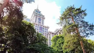 ⁴ᴷ⁶⁰ Прогулка по Москве: м. Сокол - 3-я Песчаная ул - Чапаевский пер. - Триумф Палас