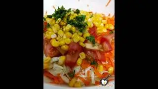 tus ensaladas 🥗 con ma&iacute;z 🌽#ensaldasconmaiz #maiz #cocinasteff #ensalada