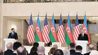 President of Azerbaijan Ilham Aliyev and U.S. Vice President JD Vance delivered press statements