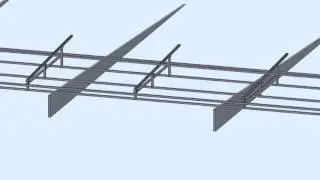 solar panels fixing frame design