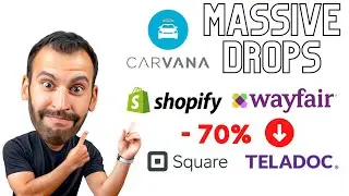 5 stocks that lost massive value | SQ, CVNA, TDOC, SHOP, Wayfair,