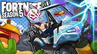 NEW SEASON 5 ALL TERRAIN KART STUNTS! - Fortnite Battle Royale!