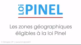 Les zones loi Pinel