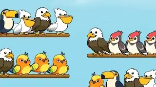 let's play bird sort game