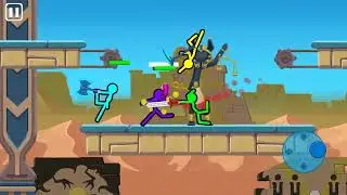 Azi ne jucam pe iPhone ceva cu Stickman-ni
