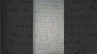 #shorts #shortsvideo Intersection of two graph in graph theory 💥🔥💥#graph#intersection #youtubeshorts