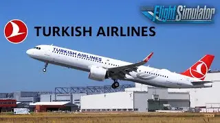 Realne Linie - Turkish Airlines | Realne Loty | 13 | A321 Fenix - MSFS ✈️ Warszawa - Istambul