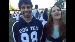 Ensaio da Marcha do Sport Club de Ferreira do Z&ecirc;zere - Joana e Celso