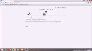 Google Chrome's Offline dinosaur game!