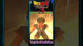 Vegeto Evolution (Dragon Ball Z Budokai Tenkaichi 3) #dragonballz #budokaitenkaichi3 #aethersx2